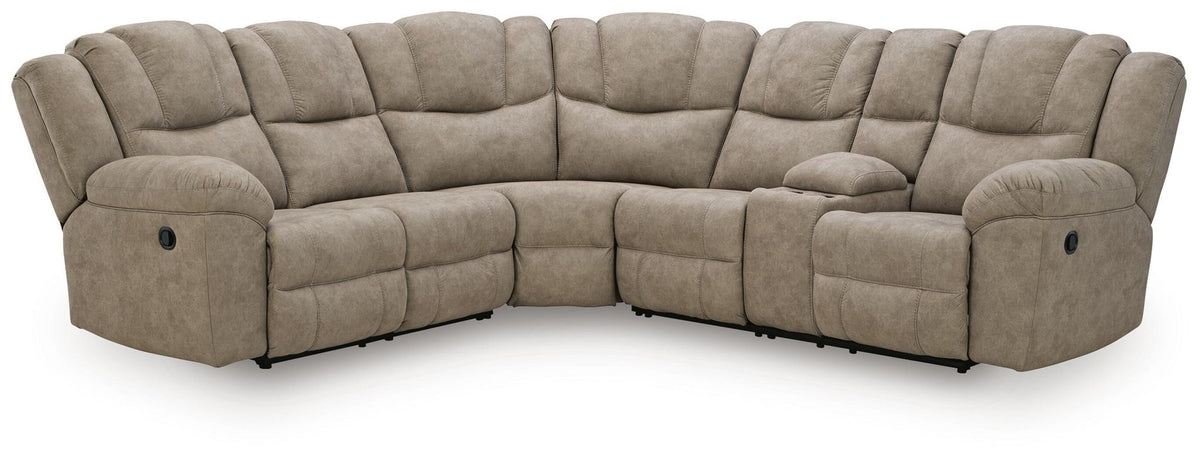Pearce-Pike - Reclining Sectional by Ashley – view 4