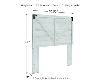 Shawburn - Crossbuck Panel Headboard by Ashley – view 4