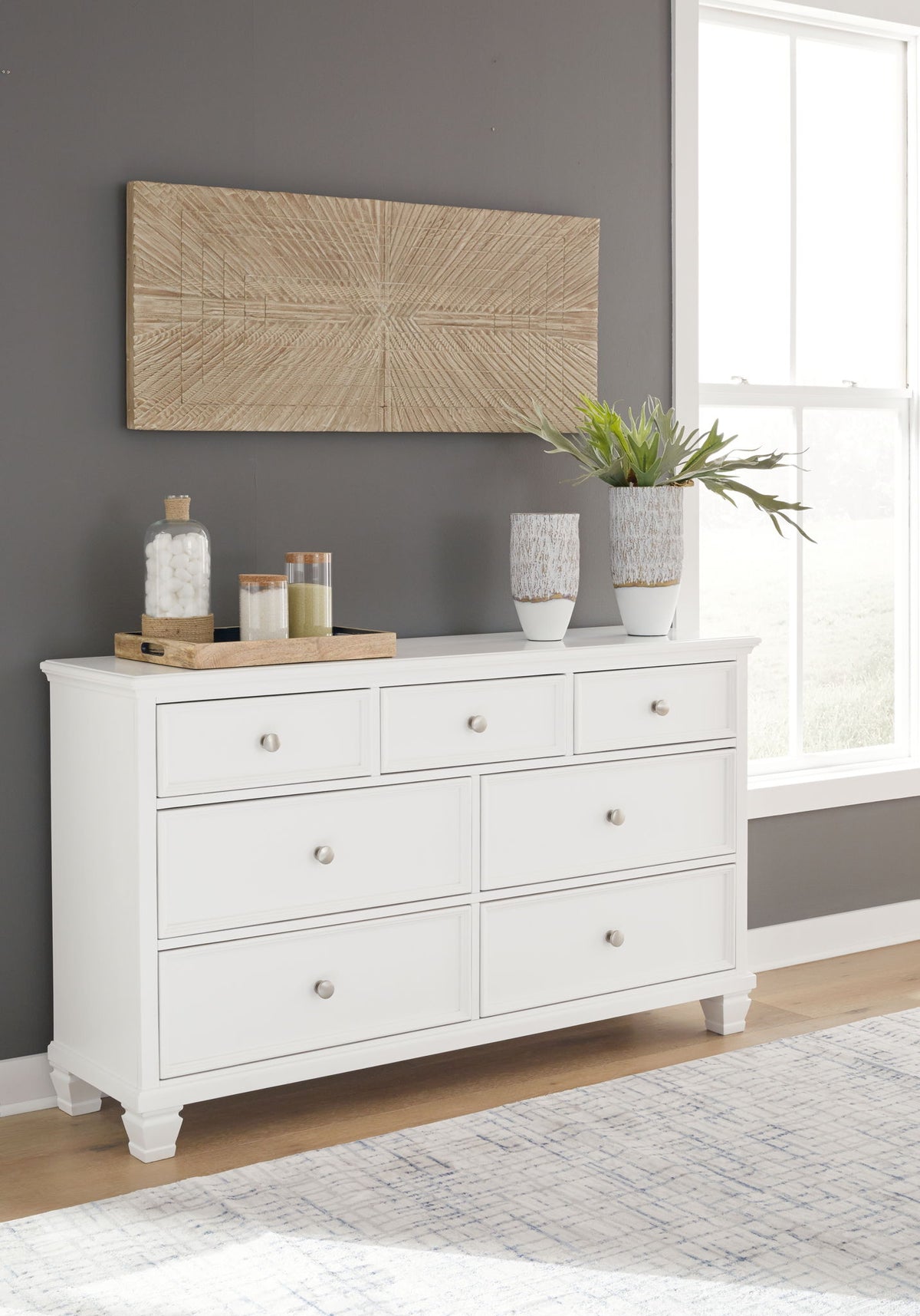 Fortman - Dresser - White by Ashley – view 3