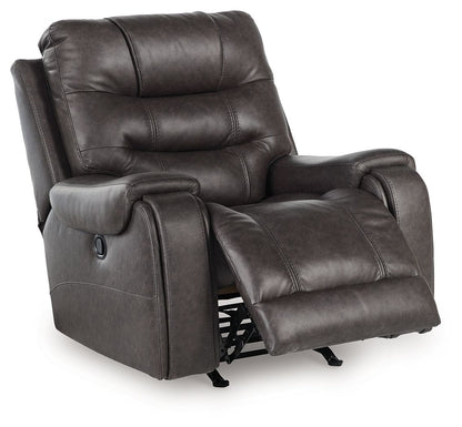 Femley - Rocker Recliner - Smoke by Ashley – view 4