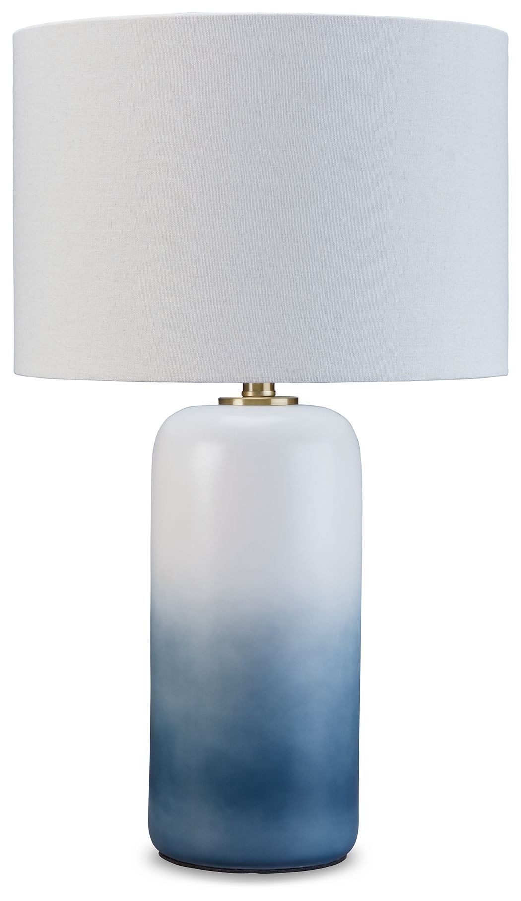 Lemrich - Ceramic Table Lamp  - White by Ashley – Table Lamps