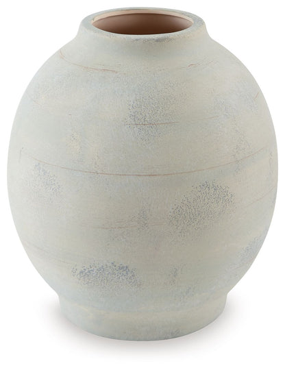 Clayson - Vase - 12.2" - Sage Green by Ashley – Vases & Jars