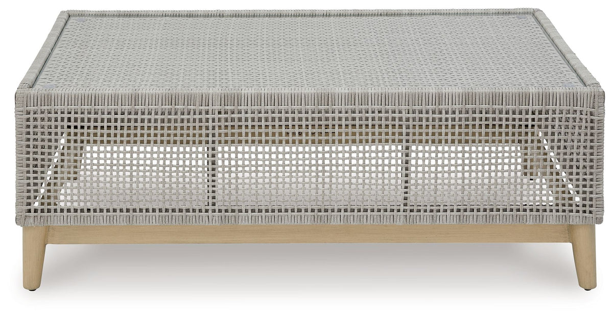 Seton Creek - Rectangular Cocktail Table - Gray by Ashley – view 4