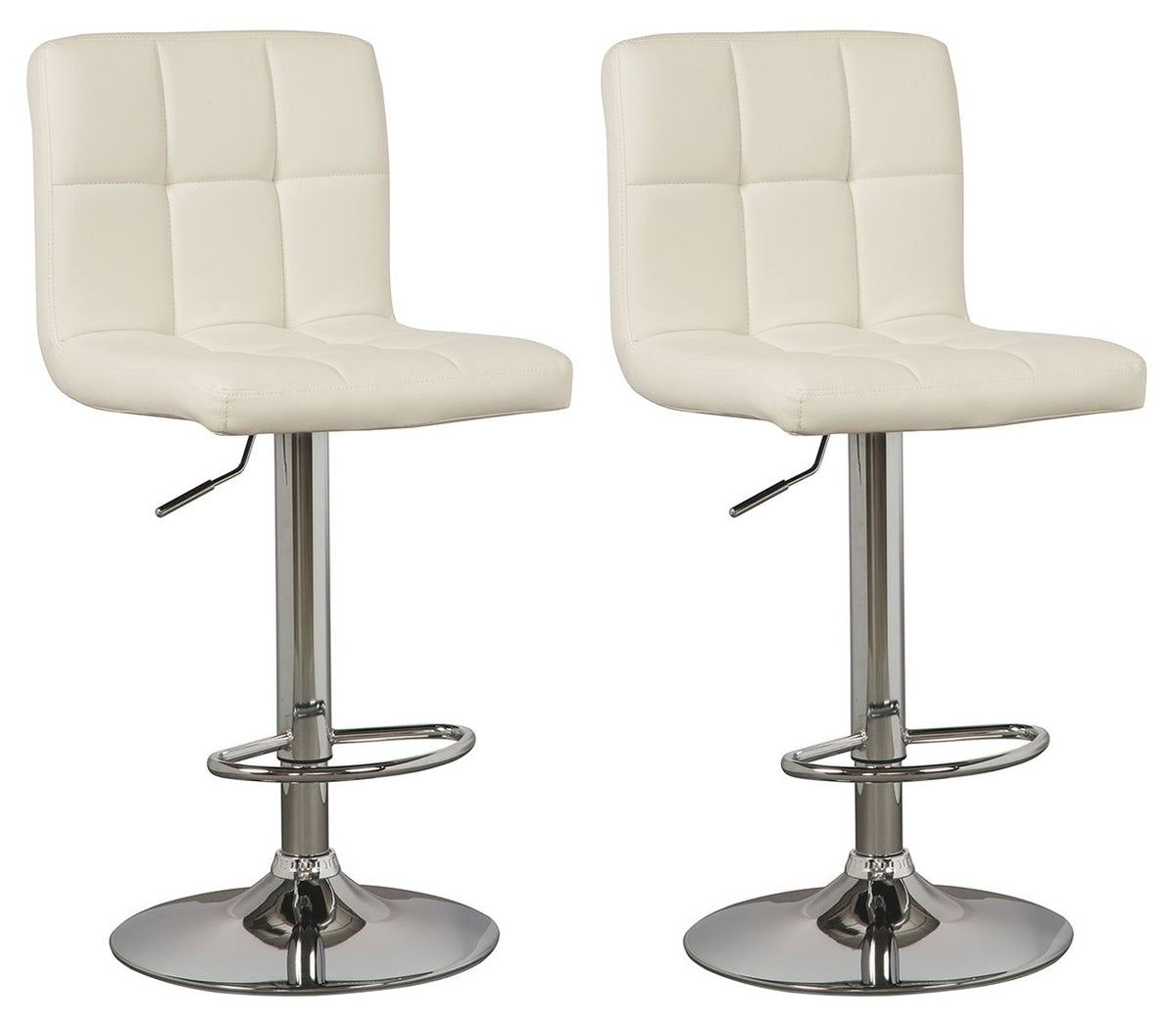 Bellatier - Adjustable Height Barstool (Set of 2) by Ashley – view 2