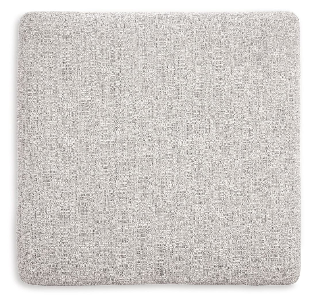 Koralynn - Oversized Accent Ottoman - Stone – view 4