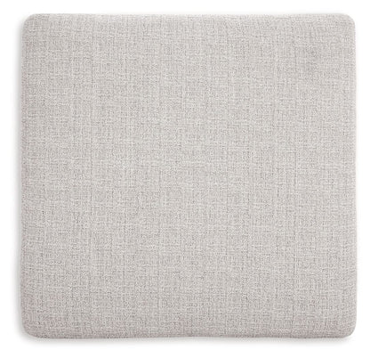 Koralynn - Oversized Accent Ottoman - Stone – view 4