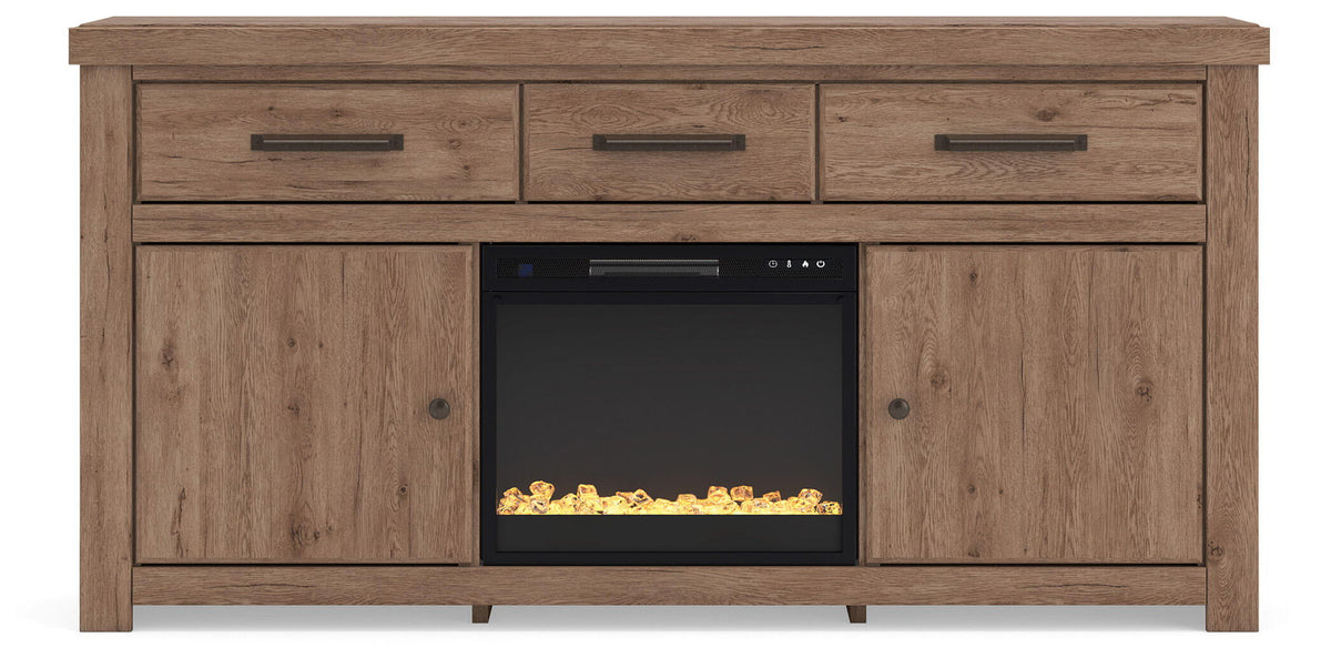 Garistyn - TV Stand With Fireplace Option – view 4