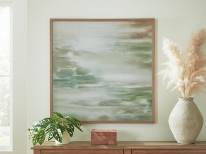 Daybourne - Wall Art - Green / Brown / White by Ashley – view 4
