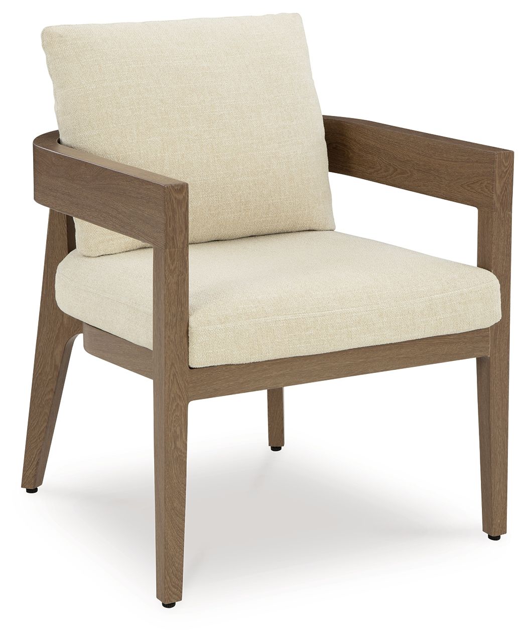 Serene Bay - Arm Chair With Cushion (Set of 2) - Dark Brown / White by Ashley – view 4