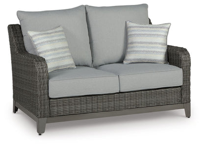 Elite Park - Loveseat With Cushion - Gray by Ashley – Loveseats
