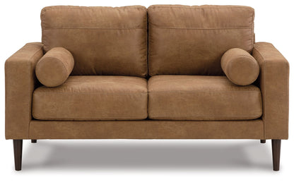 Telora - Loveseat - Caramel by Ashley – view 4