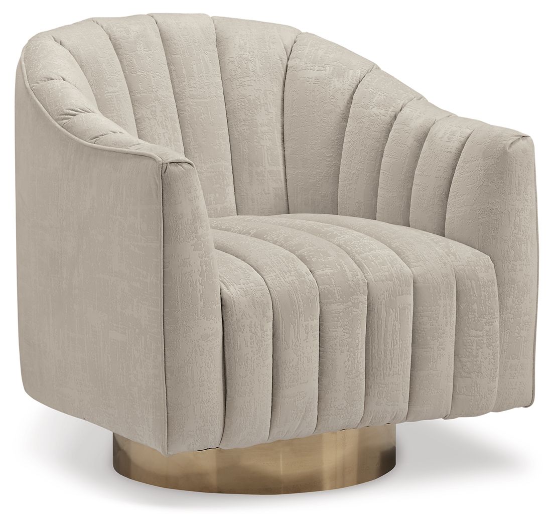 Penzlin - Swivel Accent Chair - Pearl by Ashley – Swivel Chairs