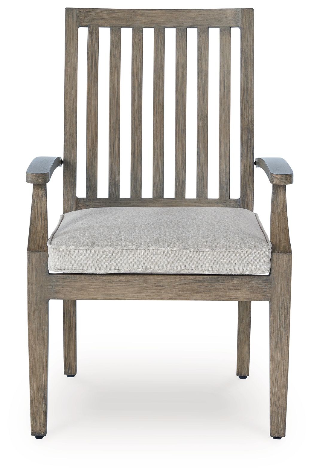 Rainier Ranch - Arm Chair With Cushion (Set of 2) - Brown / Beige by Ashley – view 4