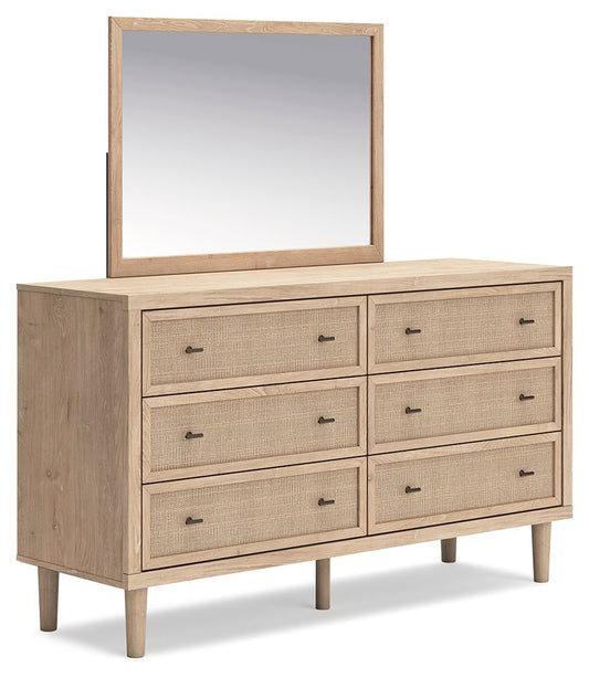 Cielden - Dresser And Mirror - Two-Tone by Ashley – Dresser & Mirror
