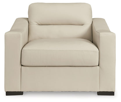 Treasure Trove - 2 Pc. - Chair And A Half, Ottoman - Almond by Ashley – view 4