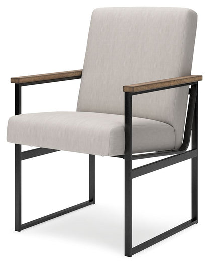 Montia - Home Office Desk Chair - Light Brown by Ashley – view 4