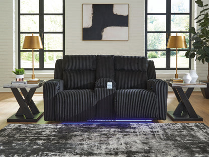 Forest Lake - Power Reclining Loveseat With Console / Adj Headrest by Ashley – view 6