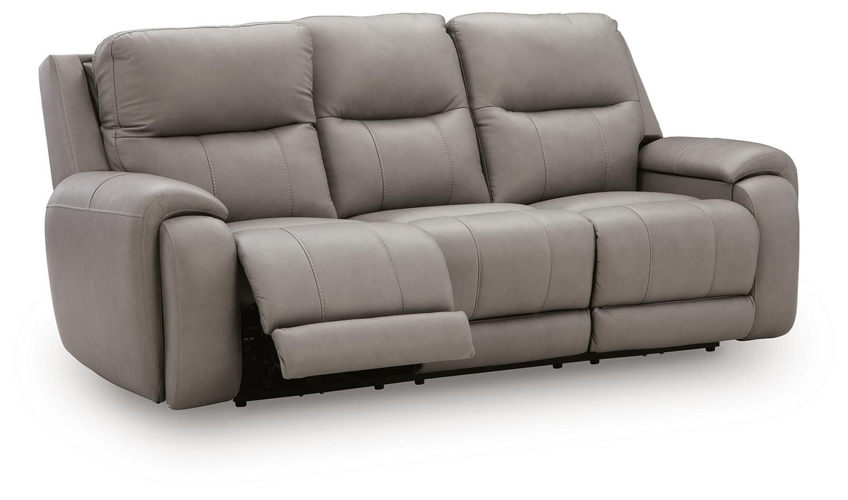 Real Moments - Power Reclining Sofa With Audio Seating - Ash by Ashley – view 4