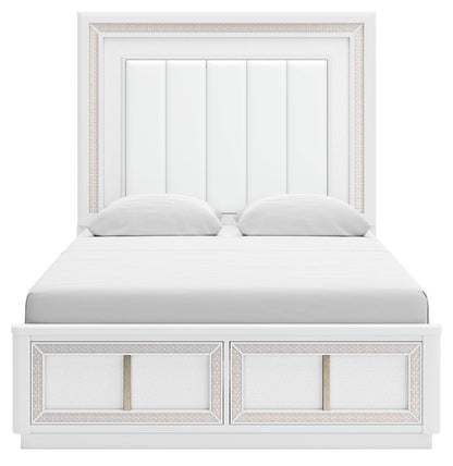 Chalanna - Upholstered Storage Bed by Ashley – view 4