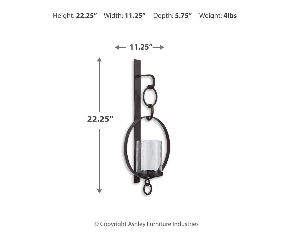 Ogaleesha - Wall Sconce - Brown by Ashley – view 3