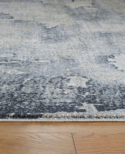 Langrich - 5' x 7' Rug - Blue / Gray / Cream by Ashley – view 3