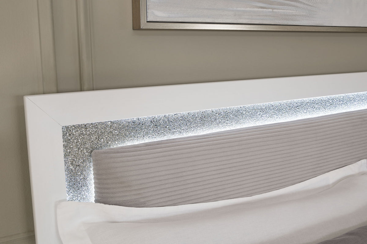 Maeling - Upholstered Panel Headboard by Ashley – view 17