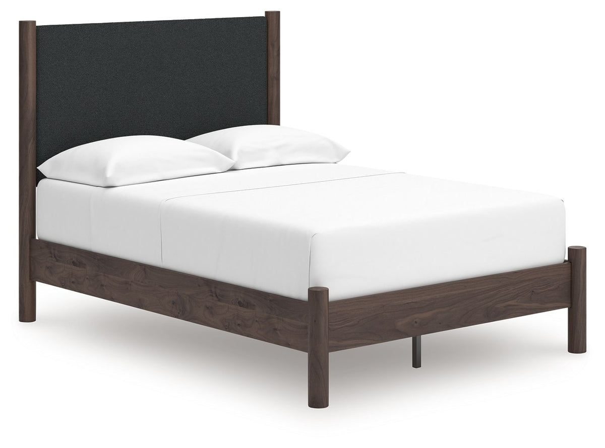 Pamytta - Upholstered Panel Platform Bed by Ashley – Upholstered Beds