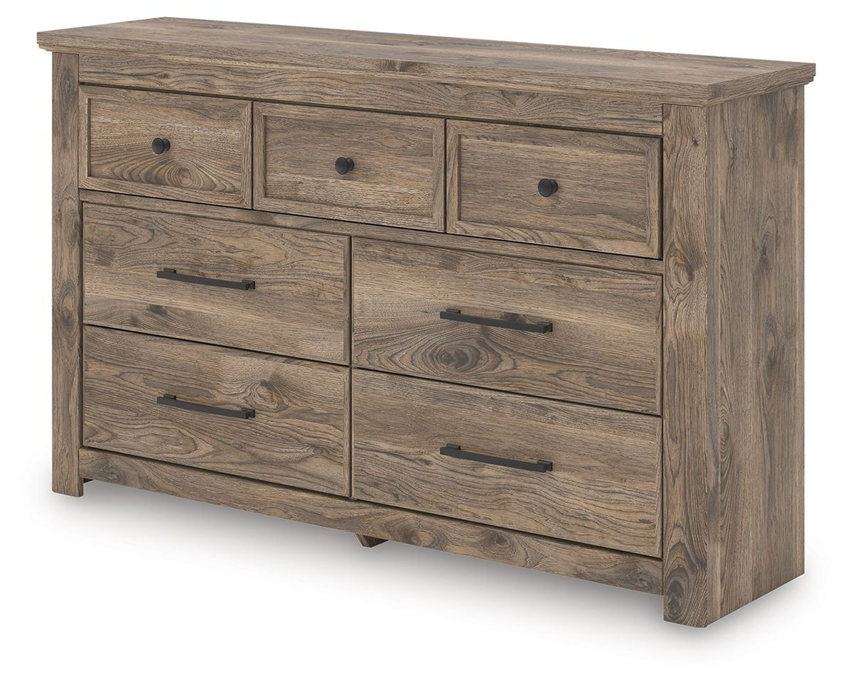 Rusticott - Seven Drawer Dresser by Ashley – view 7
