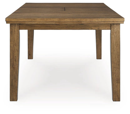 Urbinforte - Dining Room Butterfly Extension Table - Light Brown by Ashley – view 4