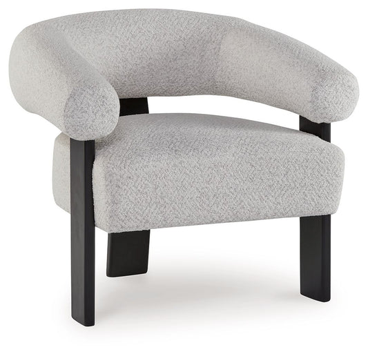 Dultish - Accent Chair - Snow by Ashley – Accent Chairs