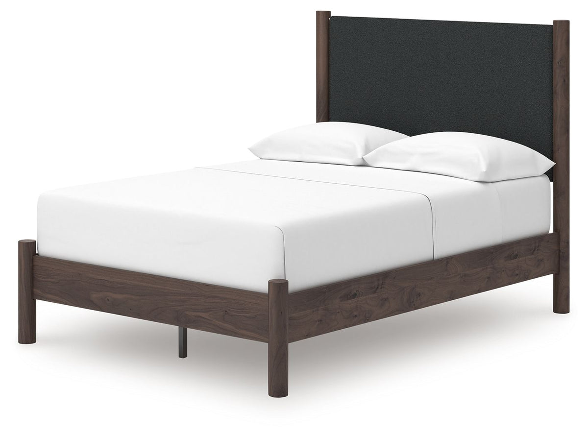 Pamytta - Upholstered Panel Platform Bed by Ashley – view 4