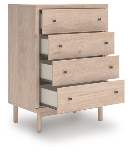 Arloster - Four Drawer Chest - Tan by Ashley – view 3