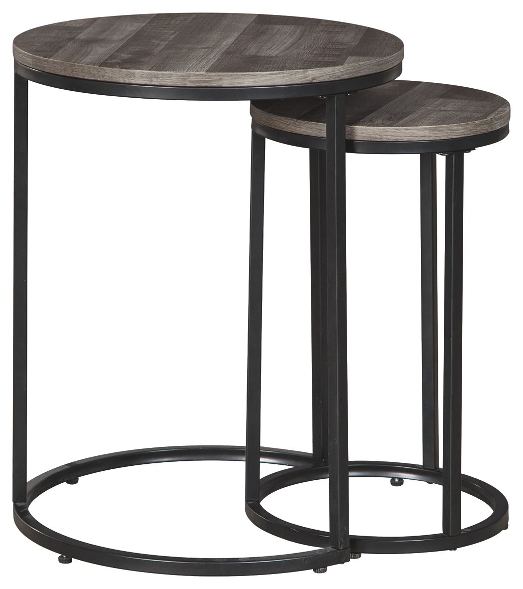 Briarsboro - Accent Table Set (Set of 2) - Black / Gray by Ashley – view 4