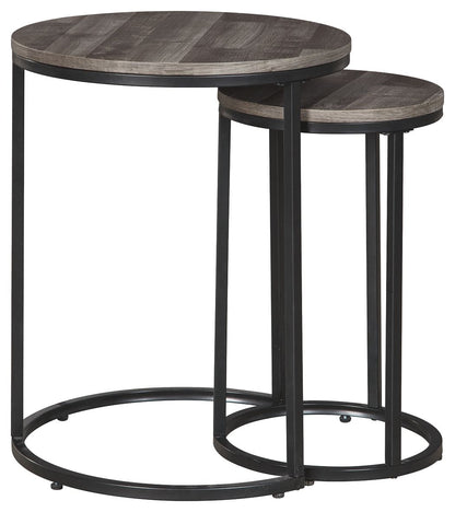 Briarsboro - Accent Table Set (Set of 2) - Black / Gray by Ashley – view 4