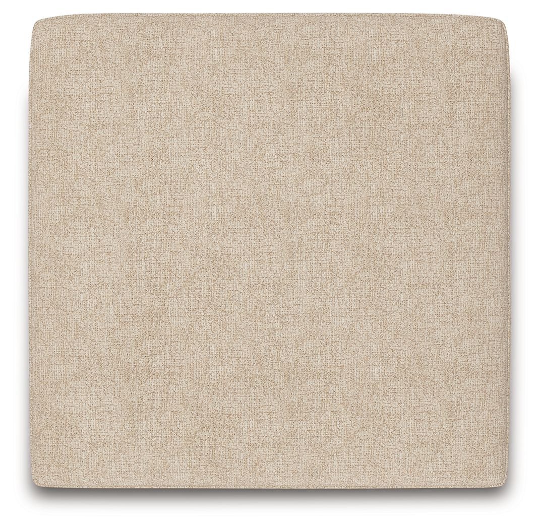 Seyler - Oversized Accent Ottoman - Sand – view 4