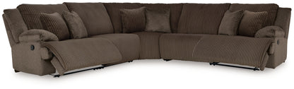 Top Tier - 5 Piece Reclining Sectional by Ashley – Reclining Sectionals