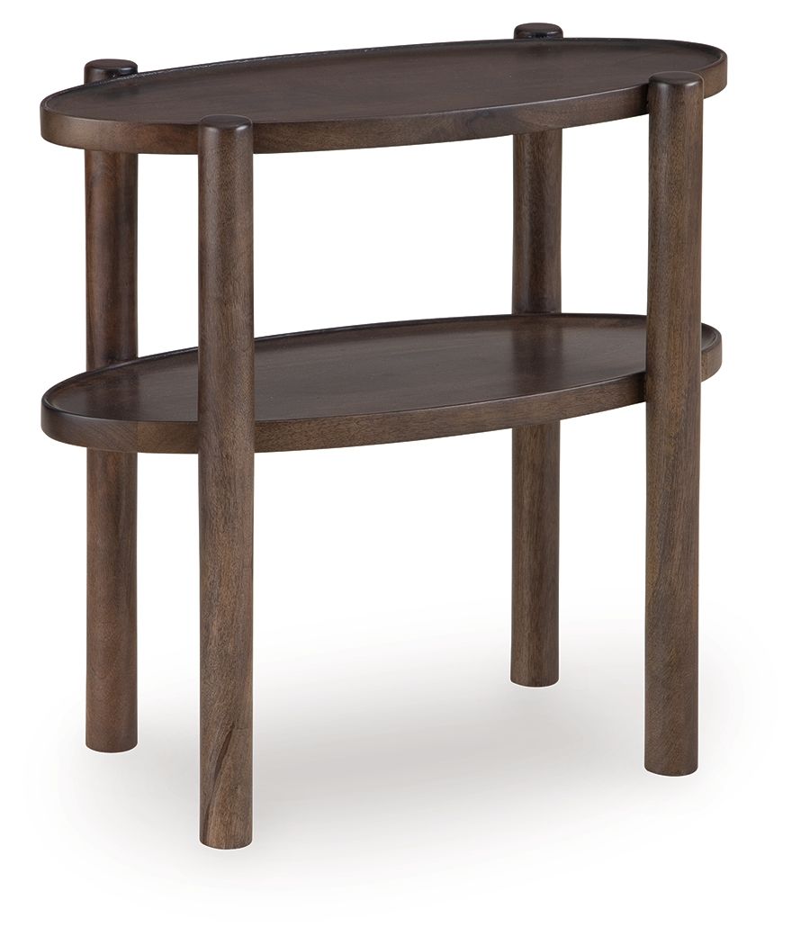 Wiattbury - Accent Table - Gray Brown by Ashley – Accent Tables