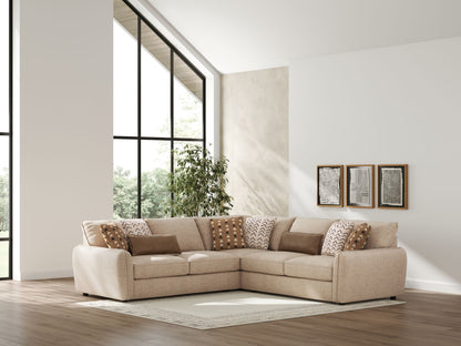 Seyler - 3-Piece Sectional - Sand – view 3
