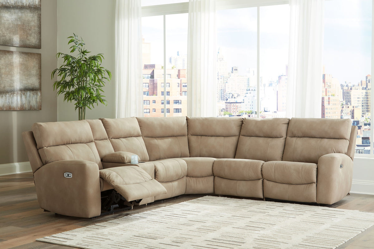 Next-Gen Durapella - 7 Piece Power Reclining Sectional Set by Ashley – view 7