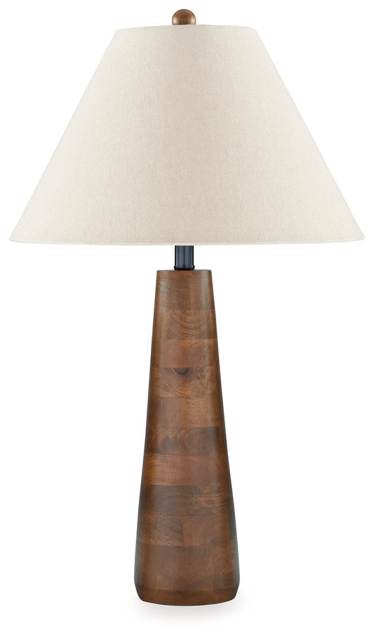 Danset - Wood Lamp by Ashley – view 2
