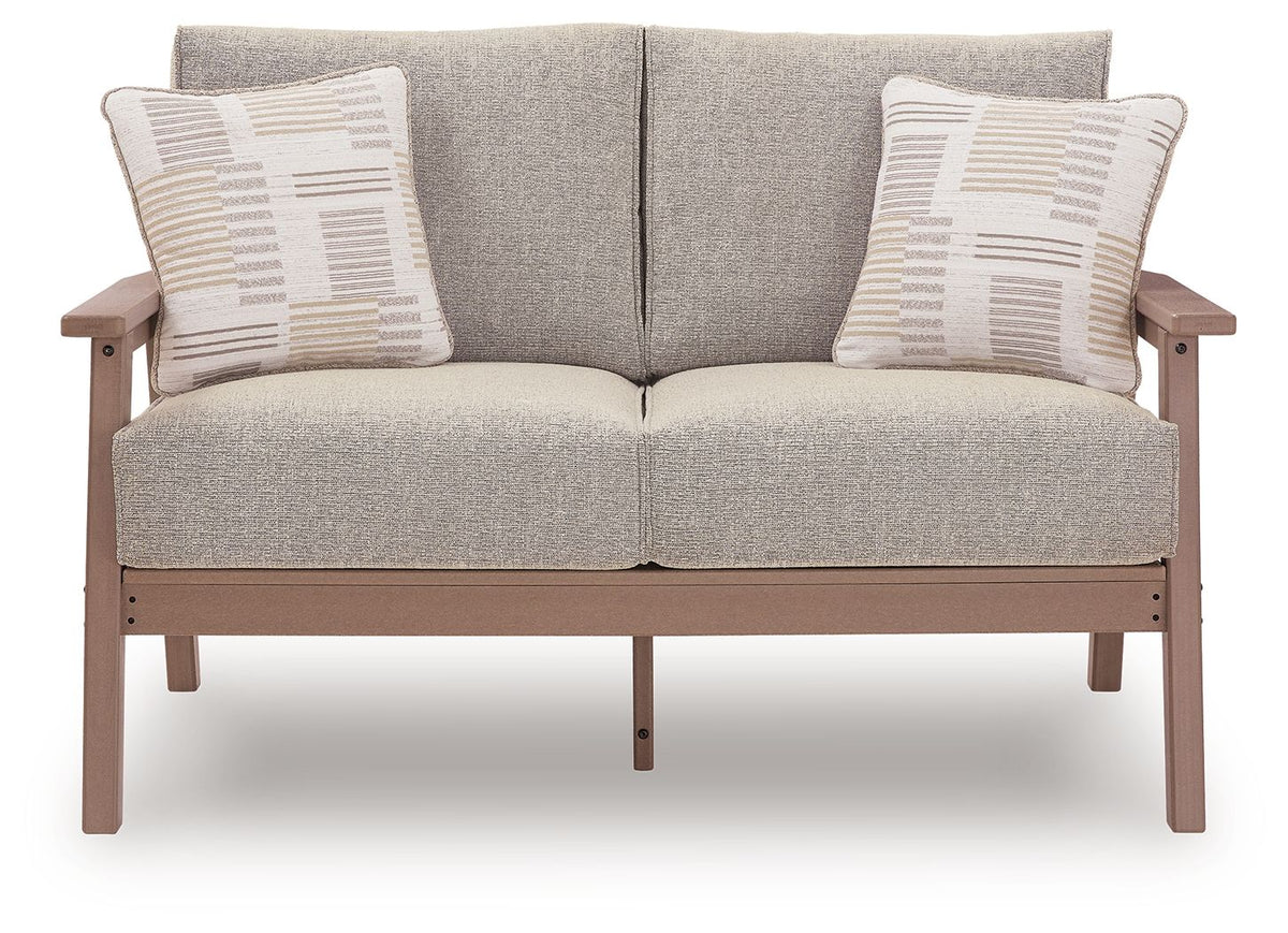Grover Beach - Loveseat With Cushion - Driftwood by Ashley – view 4