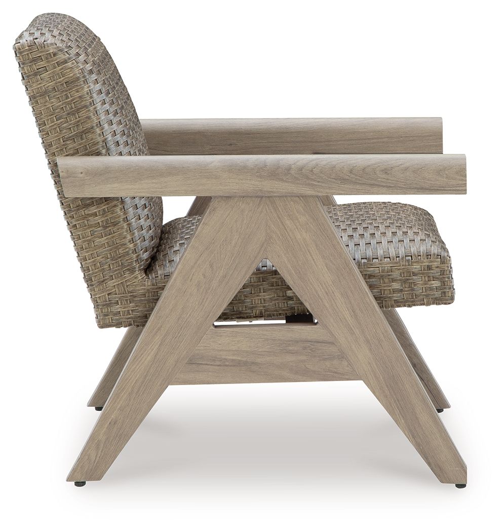 Cliff Trails - Rocking Lounge Chair - Beige by Ashley – view 3