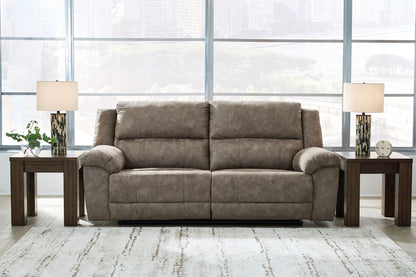 Laresview - 2 Seat Reclining Sofa - Fossil by Ashley – view 4