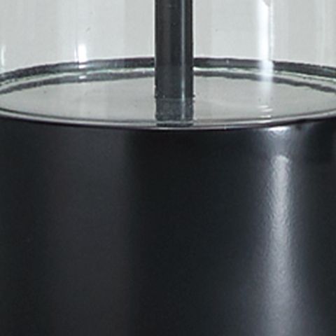Kerrbrook - Glass Table Lamp - Clear / Black by Ashley – view 4