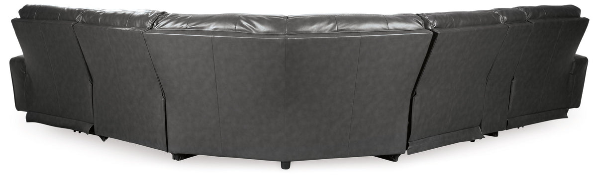 Samperstone - Power Reclining Sectional by Ashley – view 18