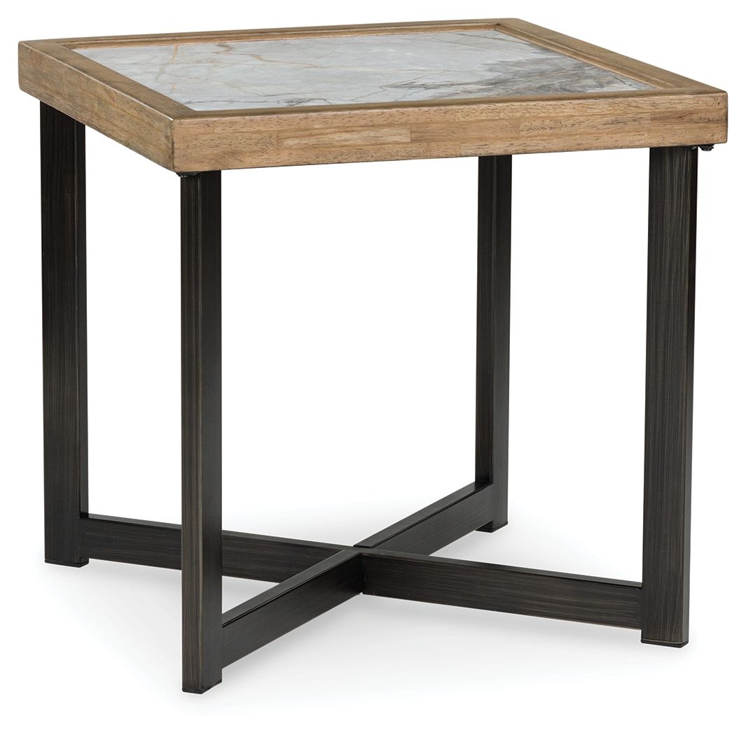 Montia - Square End Table - Multi by Ashley – End Tables