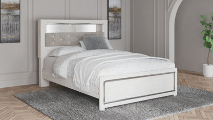 Altyra - Queen Panel Bookcase Bed With Roll Slats - White by Ashley – view 3