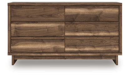 Chirason - Six Drawer Dresser - Brown by Ashley – view 3