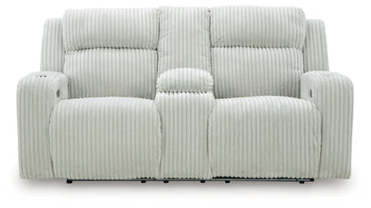 Forest Lake - Power Reclining Loveseat With Console / Adj Headrest by Ashley – view 7