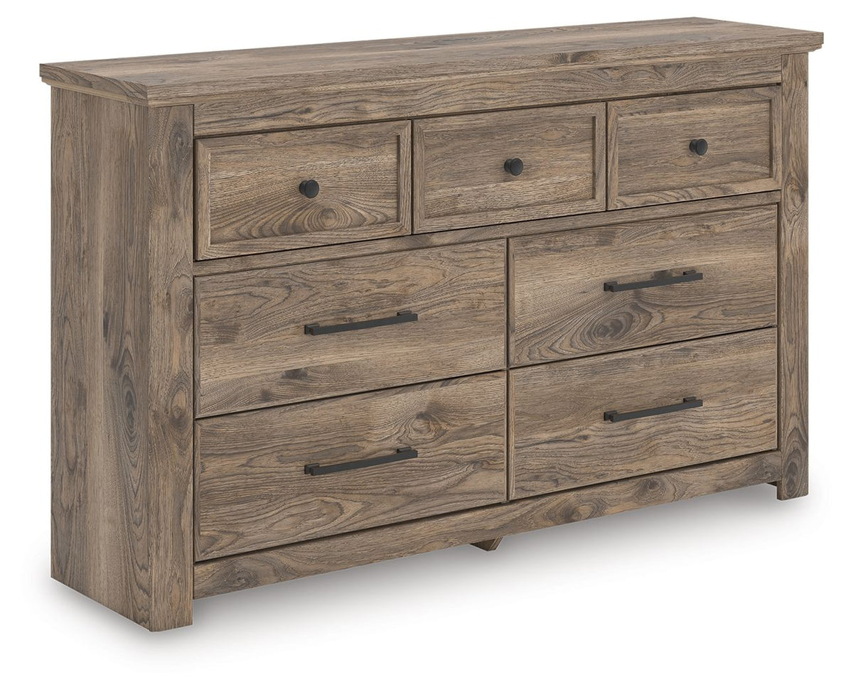 Rusticott - Seven Drawer Dresser by Ashley – Dressers